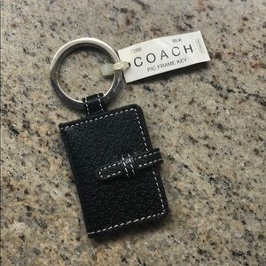 Coach picture frame keychain